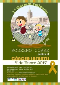 Más de 500 inscritos para la carrera 'Rodezno corre contra el cáncer infantil' 1