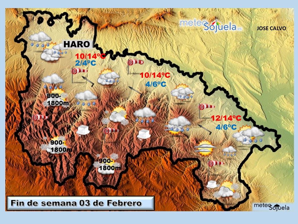 Fin de semana revuelto e inestable en toda la región 2