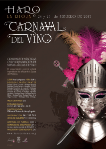 Las entradas del Carnaval del Vino se pondrán a la venta en Haro a partir de este domingo 5 de febrero 2 Las entradas del Carnaval del Vino se pondrán a la venta en Haro a partir de este domingo 5 de febrero 2