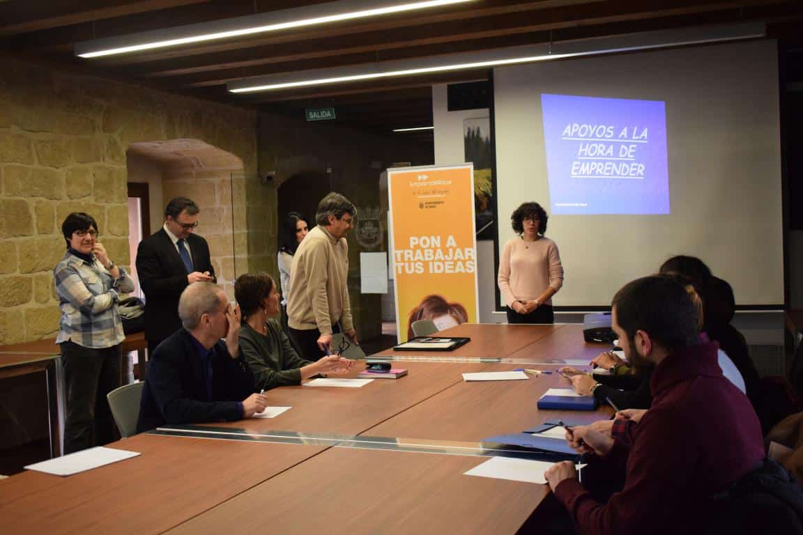 Una docena de asistentes en la Semana Europea de la 'Startup' en Haro 1