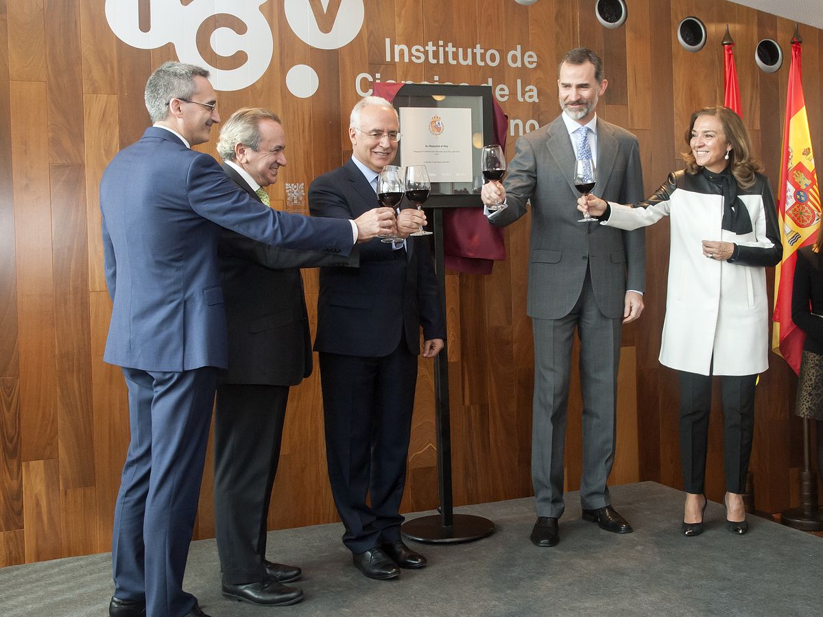 Así ha sido la inauguración del Instituto de Ciencias de la Vid y el Vino por parte de Felipe VI 7