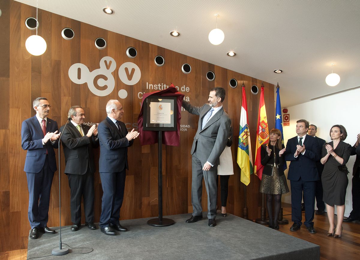 Así ha sido la inauguración del Instituto de Ciencias de la Vid y el Vino por parte de Felipe VI 8