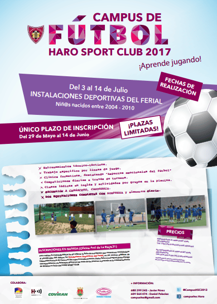 Campus de Fútbol del Haro Sport Club 2017 4