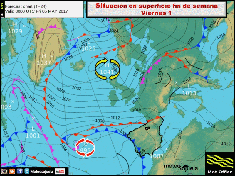 Fin de semana estable y con temperaturas primaverales 1