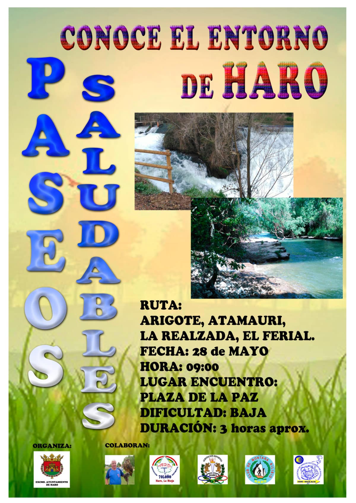 Paseo saludable por Arigote, Atamauri y la Realzada para este domingo 1 Paseo saludable por Arigote, Atamauri y la Realzada para este domingo 1