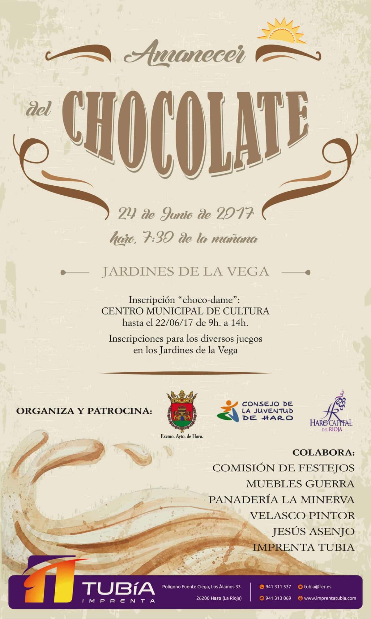 'Amanecer del chocolate' para festejar San Juan 1
