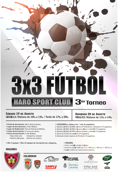 Abierto el plazo de inscripción para el Torneo 3x3 del Haro Sport Club 2