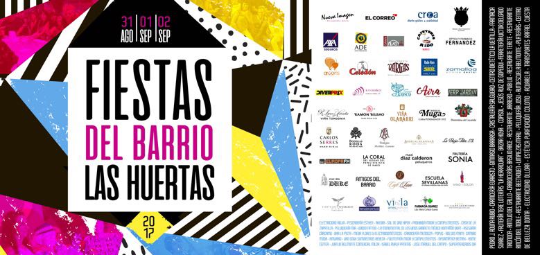 El programa de las Fiestas del Barrio de las Huertas 2017 6