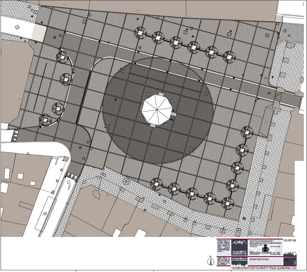 La reurbanización de la plaza de la Paz y calles adyacentes busca dar protagonismo al peatón 5