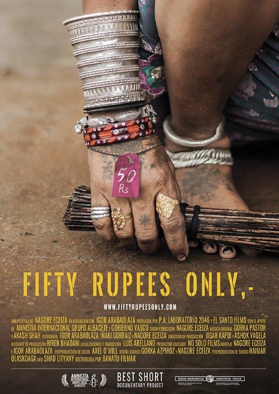 'Fifty Rupees Only' se proyectará en Haro el próximo miércoles 8 de noviembre 1 'Fifty Rupees Only' se proyectará en Haro el próximo miércoles 8 de noviembre 1
