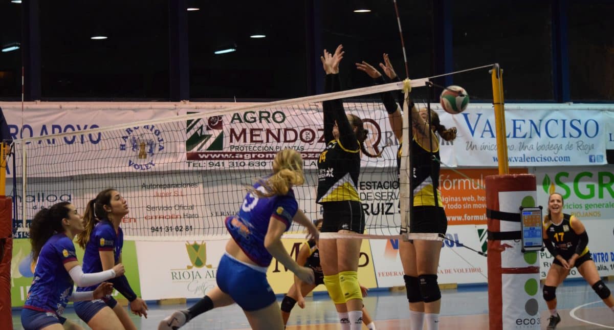 Segunda victoria del Haro Rioja Voley en casa 1
