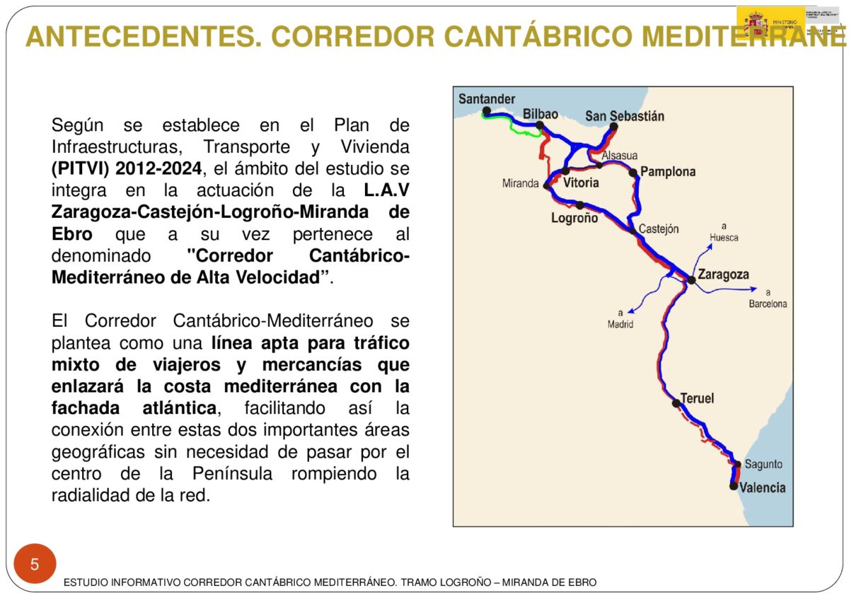 El nuevo tramo ferroviario conectará Logroño y Miranda en 20 minutos 5