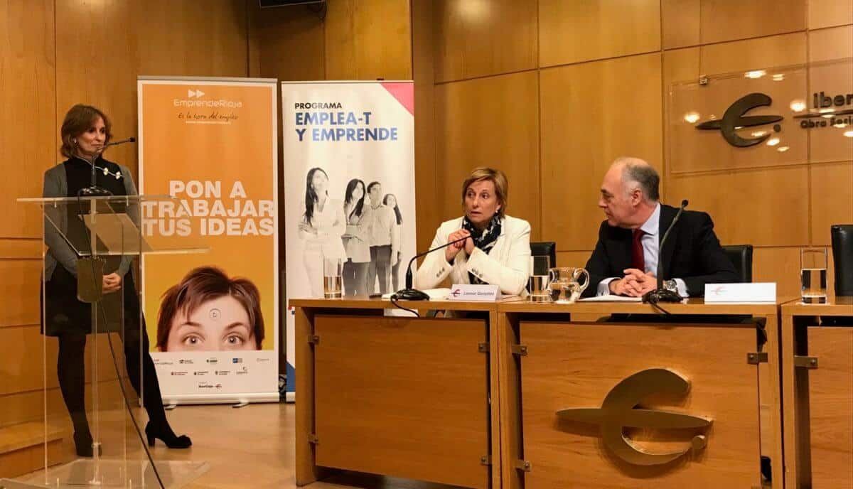 ADER y la Fundación Ibercaja renuevan su convenio de colaboración para financiar acciones del Plan 'EmprendeRioja' 1