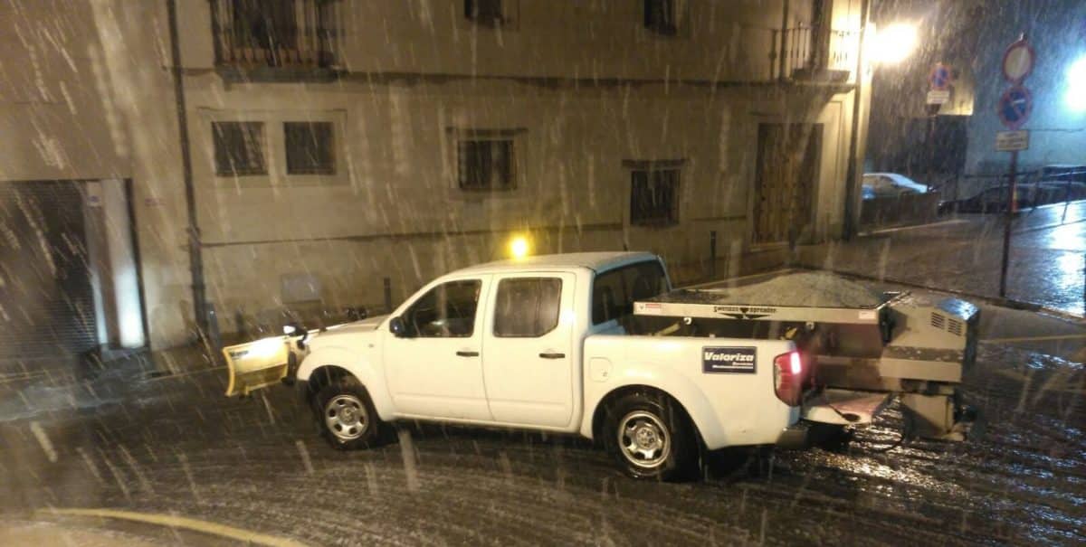 El Ayuntamiento de Haro mantiene activo el plan de vialidad invernal 1