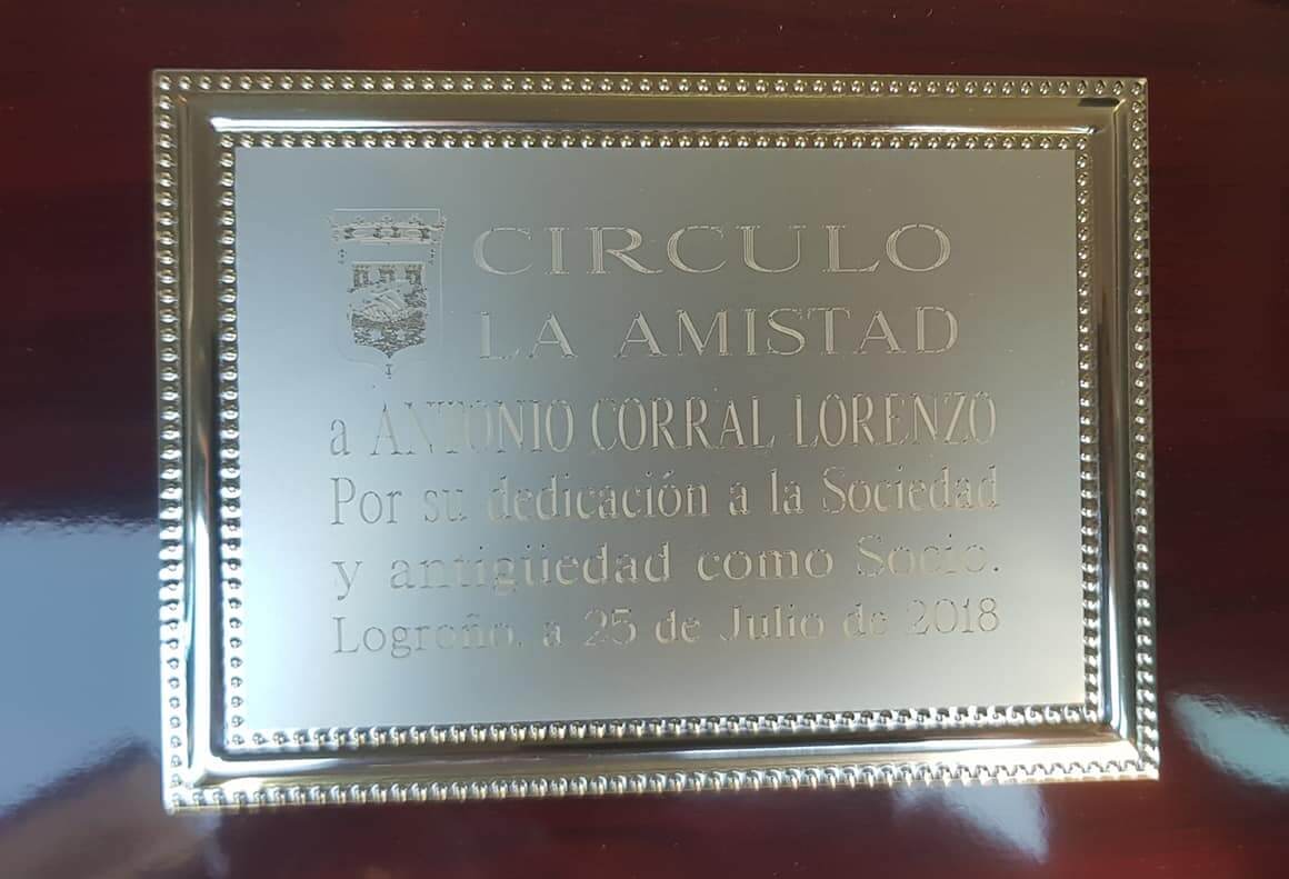 El Círculo La Amistad homenajea al jarrero Antonio Corral 2