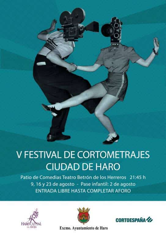 El V Festival de Cortometrajes 'Ciudad de Haro' arranca este jueves 3