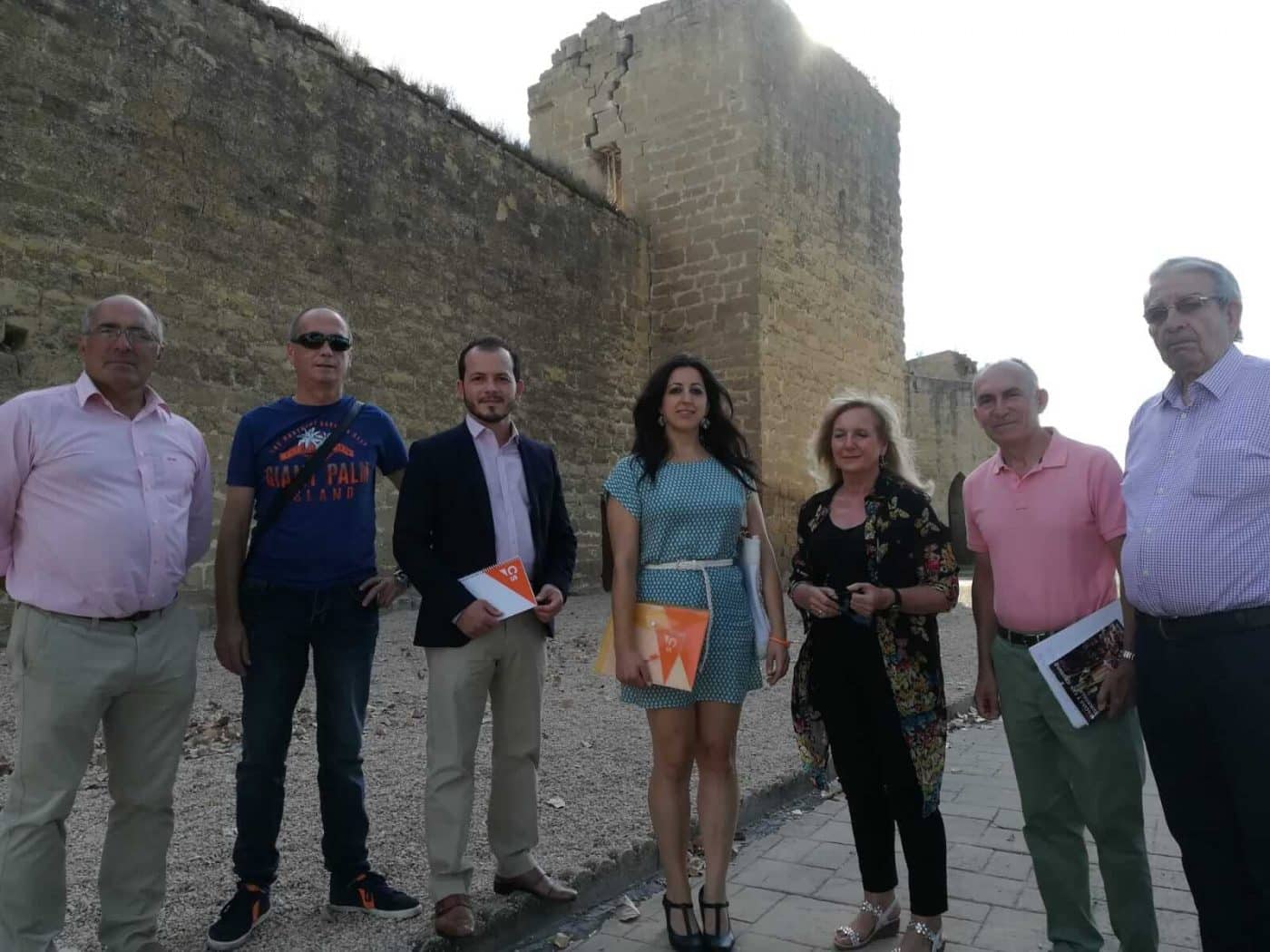 Ciudadanos considera que la recuperación de las Murallas de Santo Domingo de la Calzada es "urgente" 1
