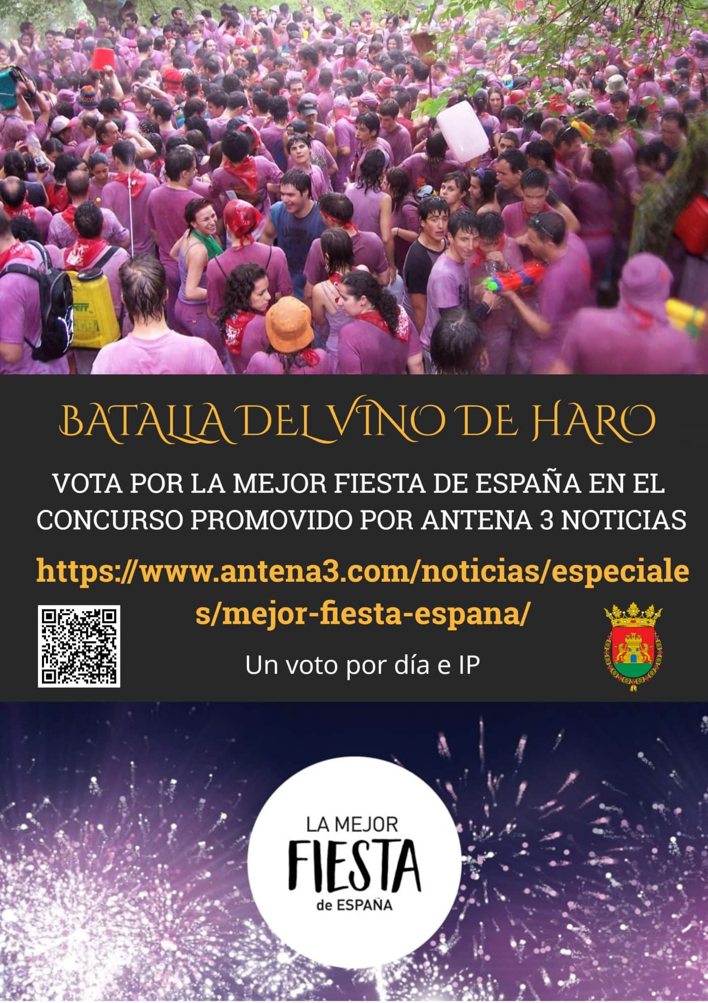 La Batalla del Vino afronta la recta final del concurso 'Mejor Fiesta de España' 1