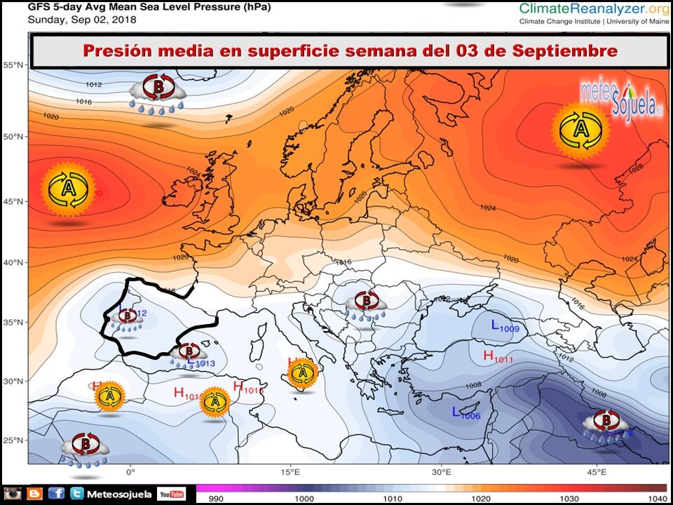 Probabilidad de chubascos y tormentas, a partir de este martes 3