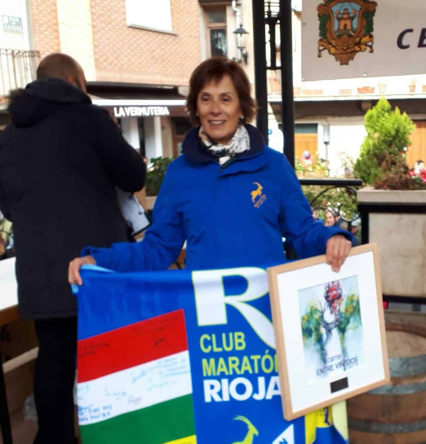 David Martínez y Paula Sanz del Río, ganadores de la Carrera Entre Viñedos Smart 2