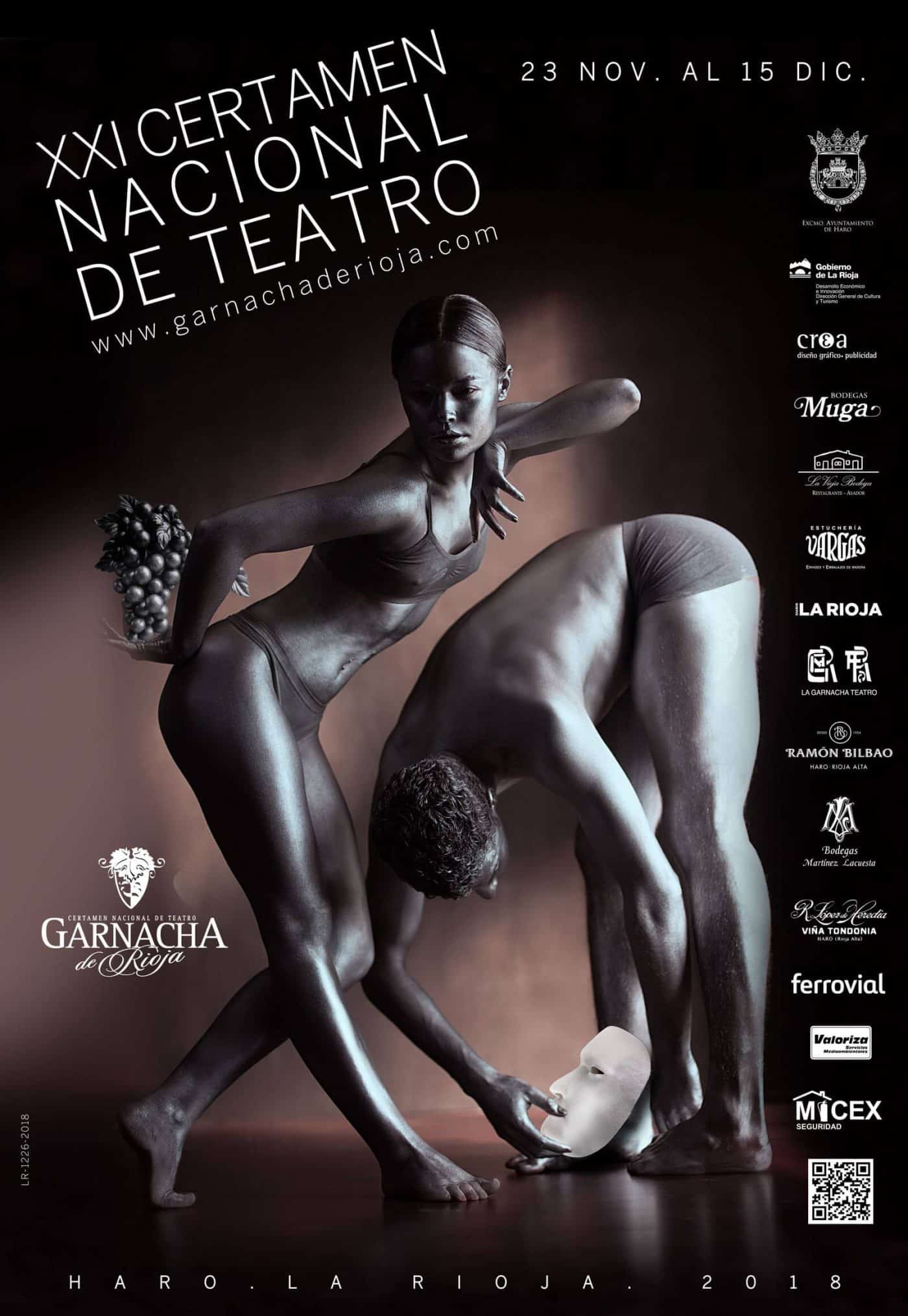 El XXI Certamen Nacional de Teatro Garnacha de Rioja alza el telón este fin de semana 5