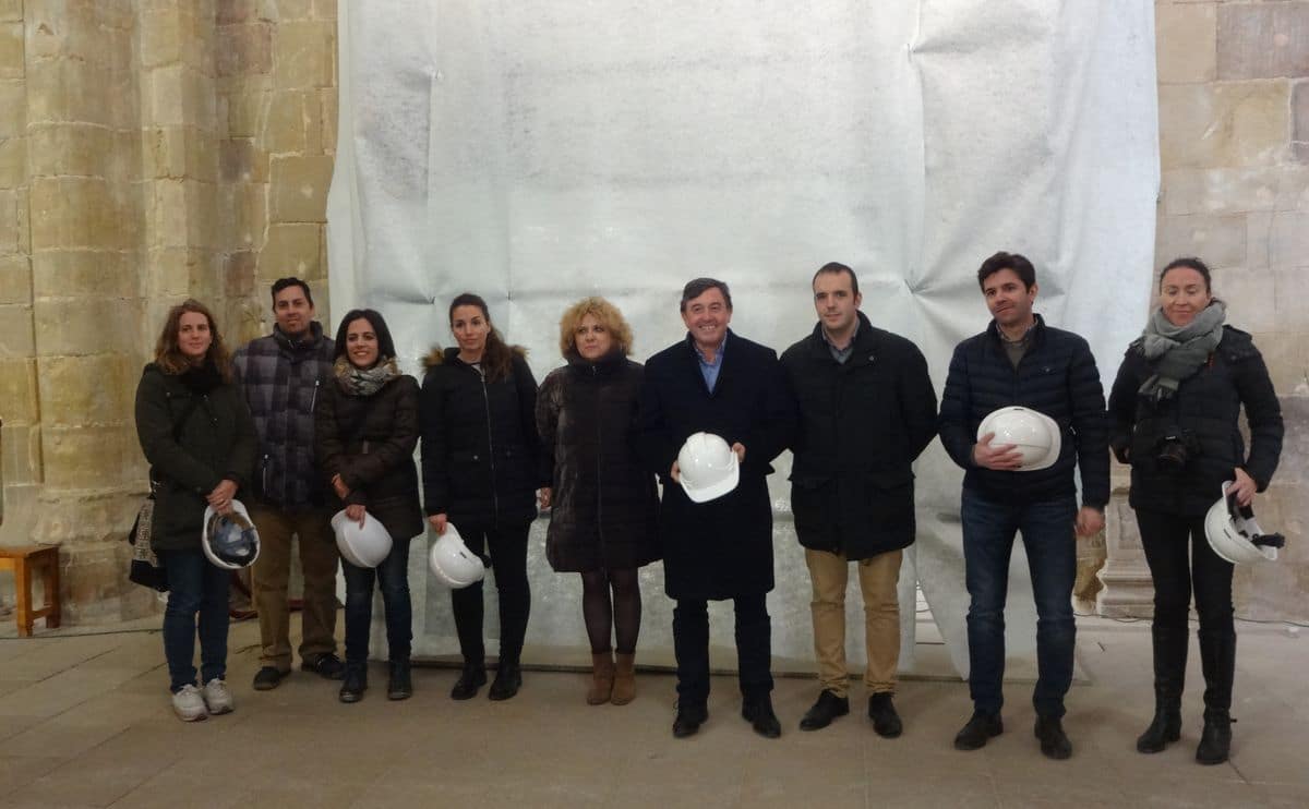El Ministerio invierte más de 115.000 euros en las obras de emergencia de la iglesia del Monasterio de Santa María La Real de Nájera 1