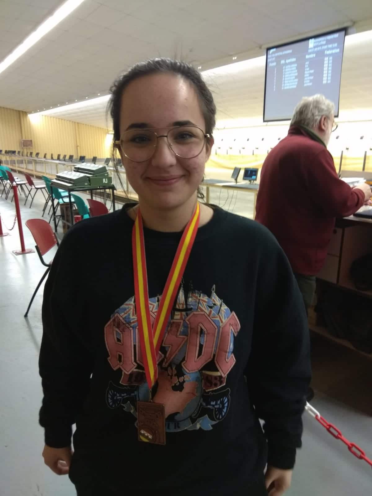 Andrea Cerezo, campeona de La Rioja en pistola 60 junior 1