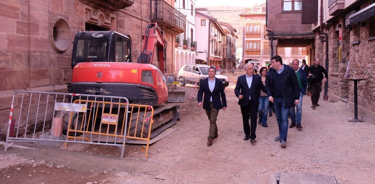 Obras de mejora en Ezcaray por valor de dos millones de euros 1 Obras de mejora en Ezcaray por valor de dos millones de euros 1