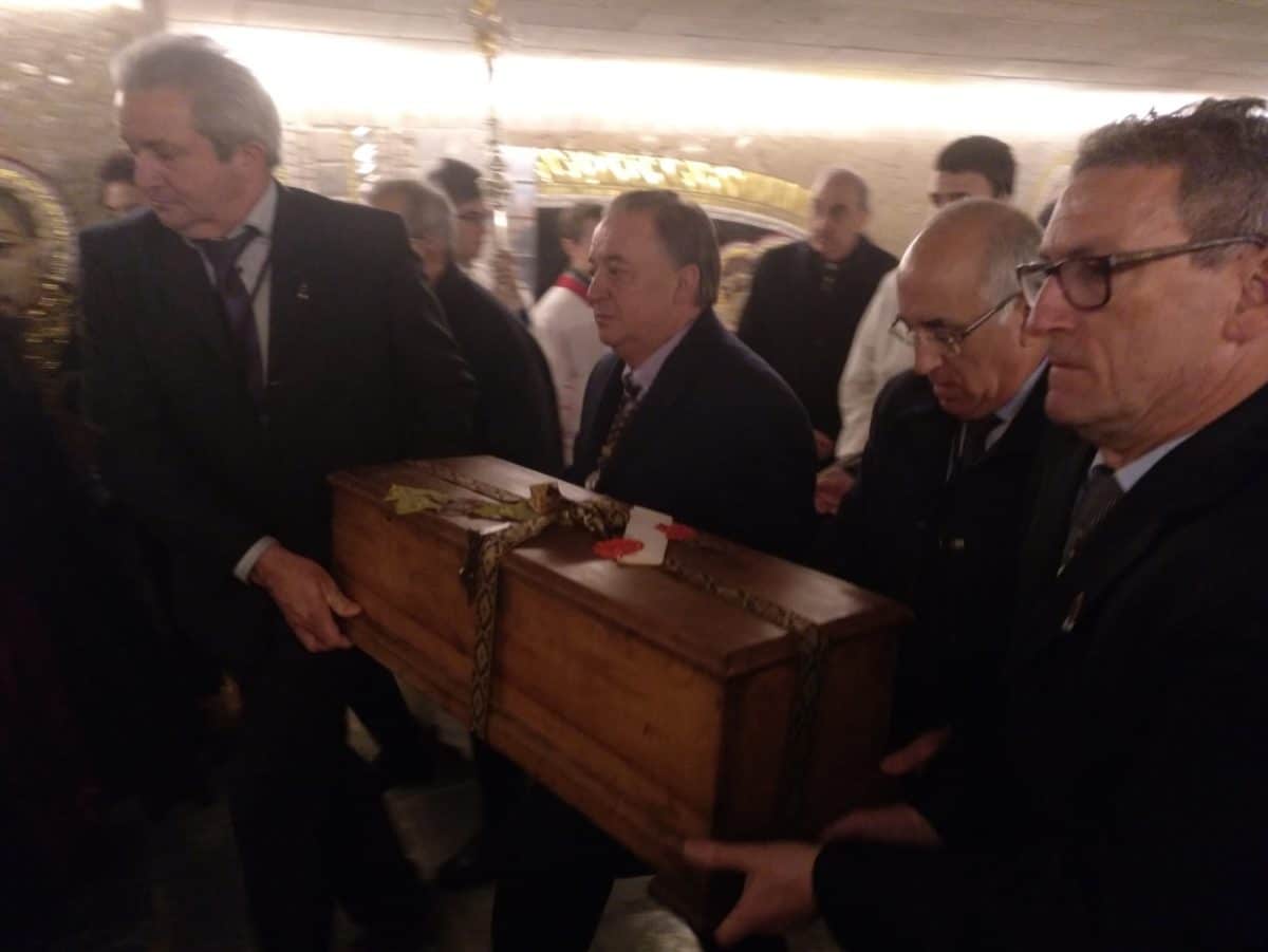 Las imágenes de la despedida de las reliquias del Santo 6