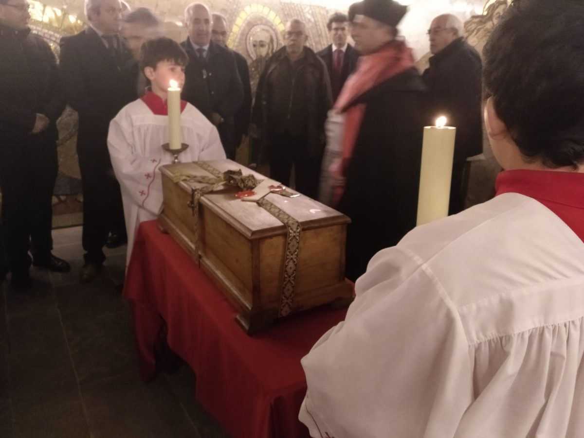 Las imágenes de la despedida de las reliquias del Santo 9