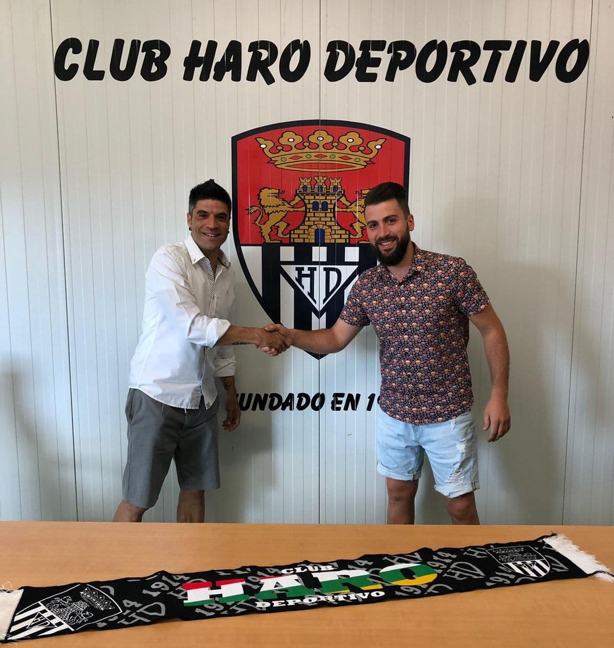 Txejo cuelga las botas y se une al cuerpo técnico del Haro Deportivo 1 Txejo cuelga las botas y se une al cuerpo técnico del Haro Deportivo 1