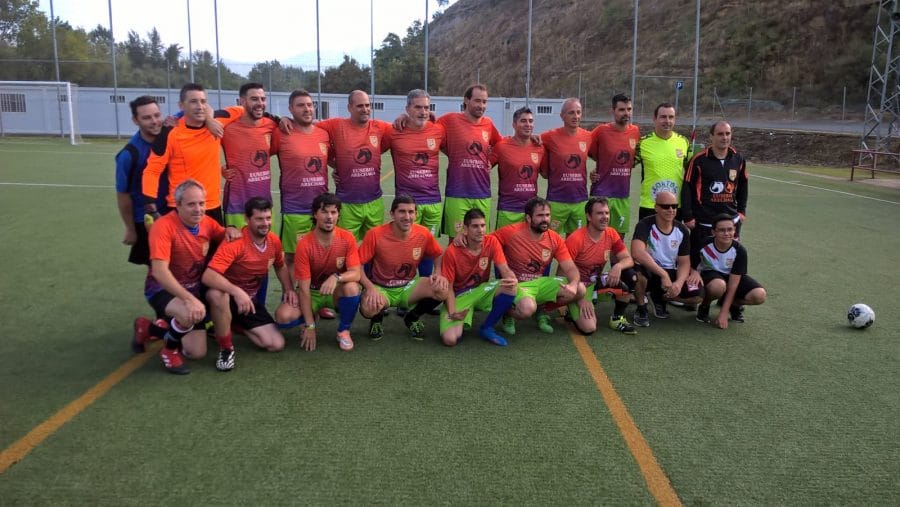 Los Veteranos del Haro Deportivo vencen en el torneo cuadrangular del Deportivo Riojano 1
