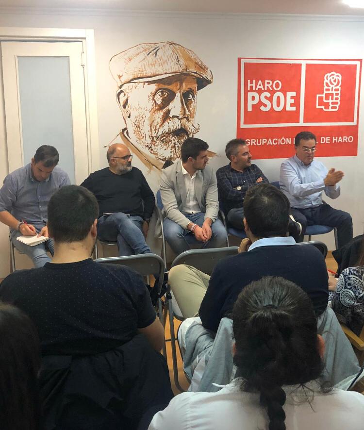 El PSOE anuncia en Haro un Plan Nacional de Fomento de la Emancipación Juvenil 2