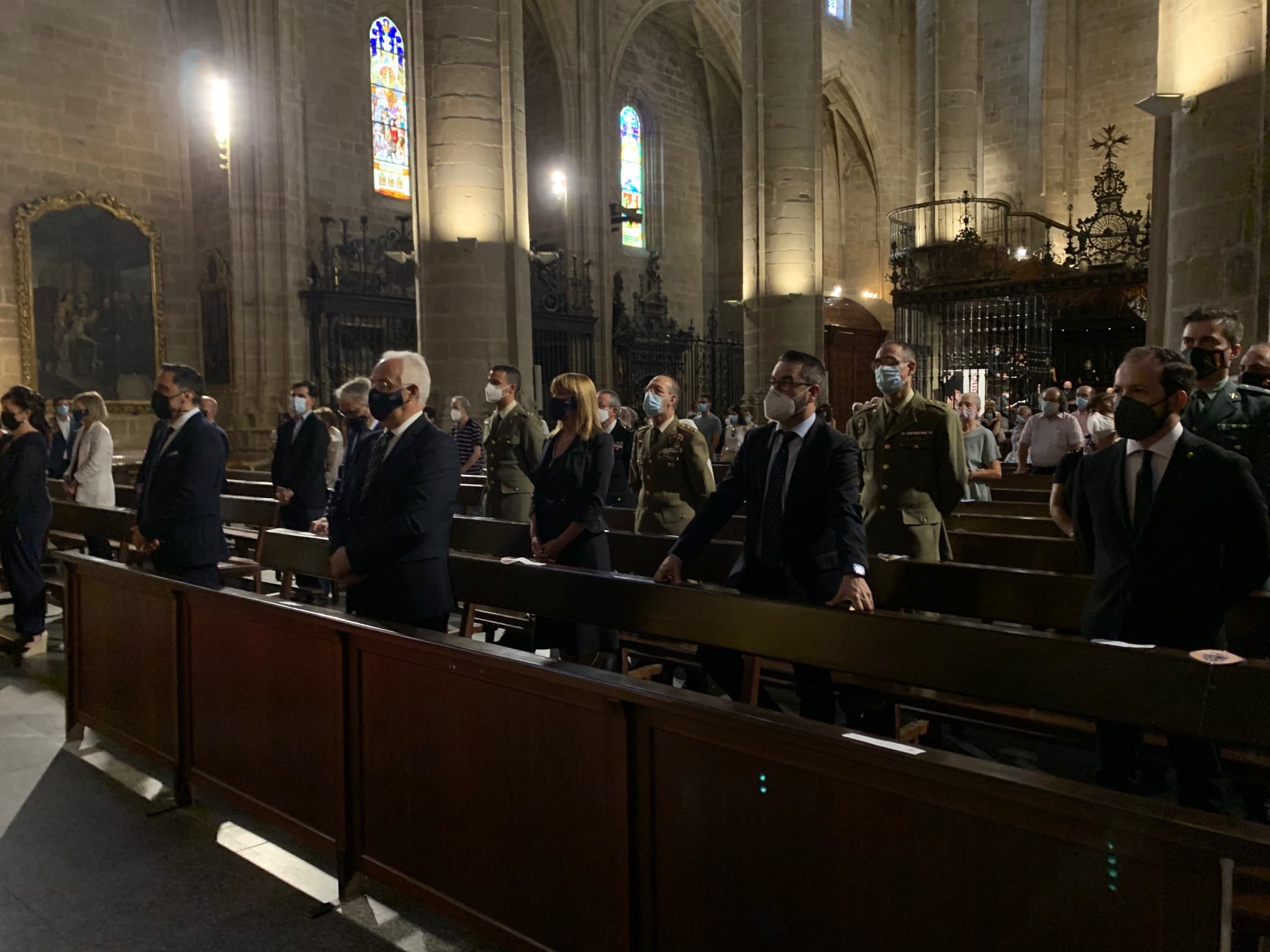 La Rioja rinde homenaje a las víctimas de la pandemia con una misa funeral 1