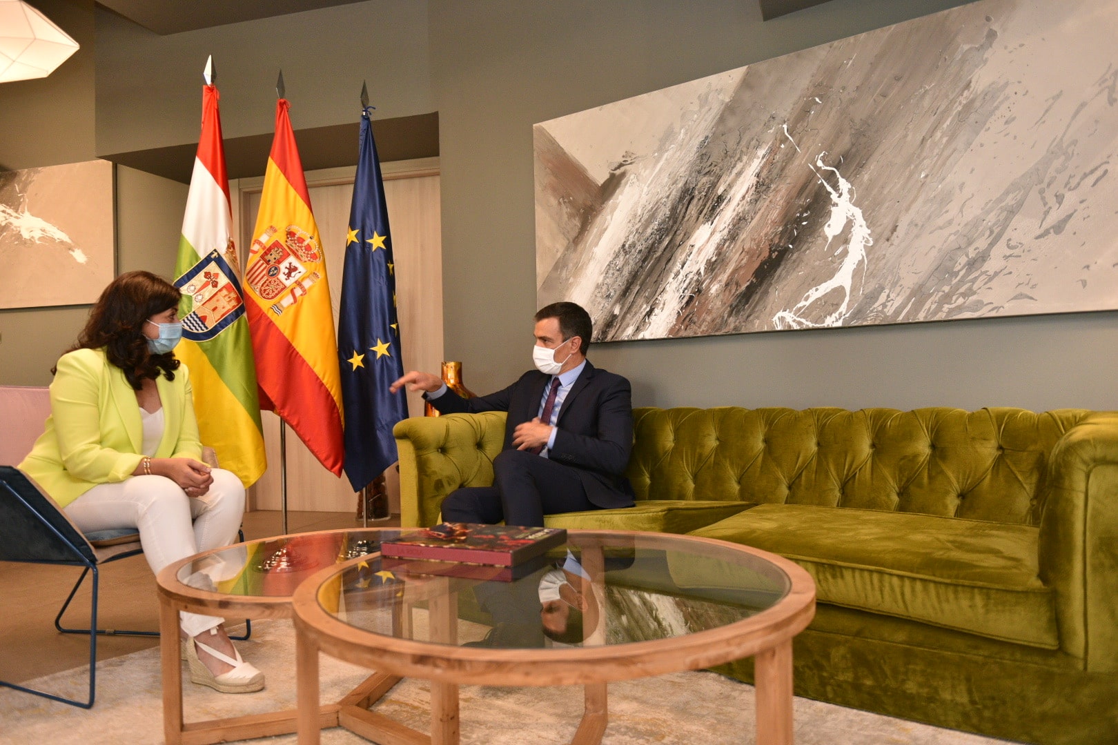 Pedro Sanchez en Briñas