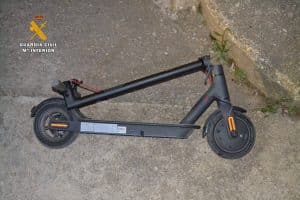 Patinete accidente