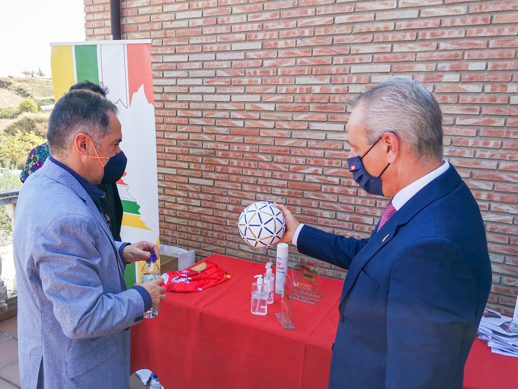 Entrega de trofeos de balonmano