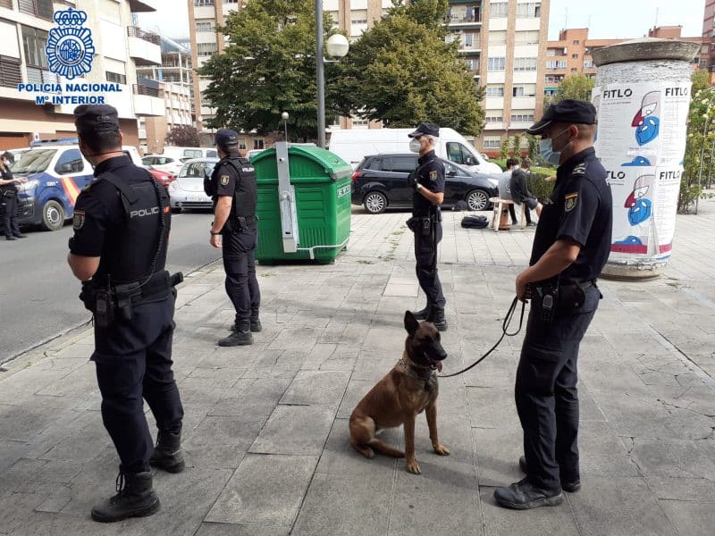 Dispositivo Policía Nacional