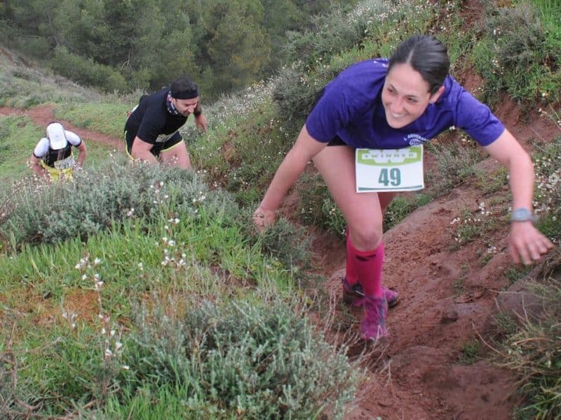 Subida al Castillo de Nájera