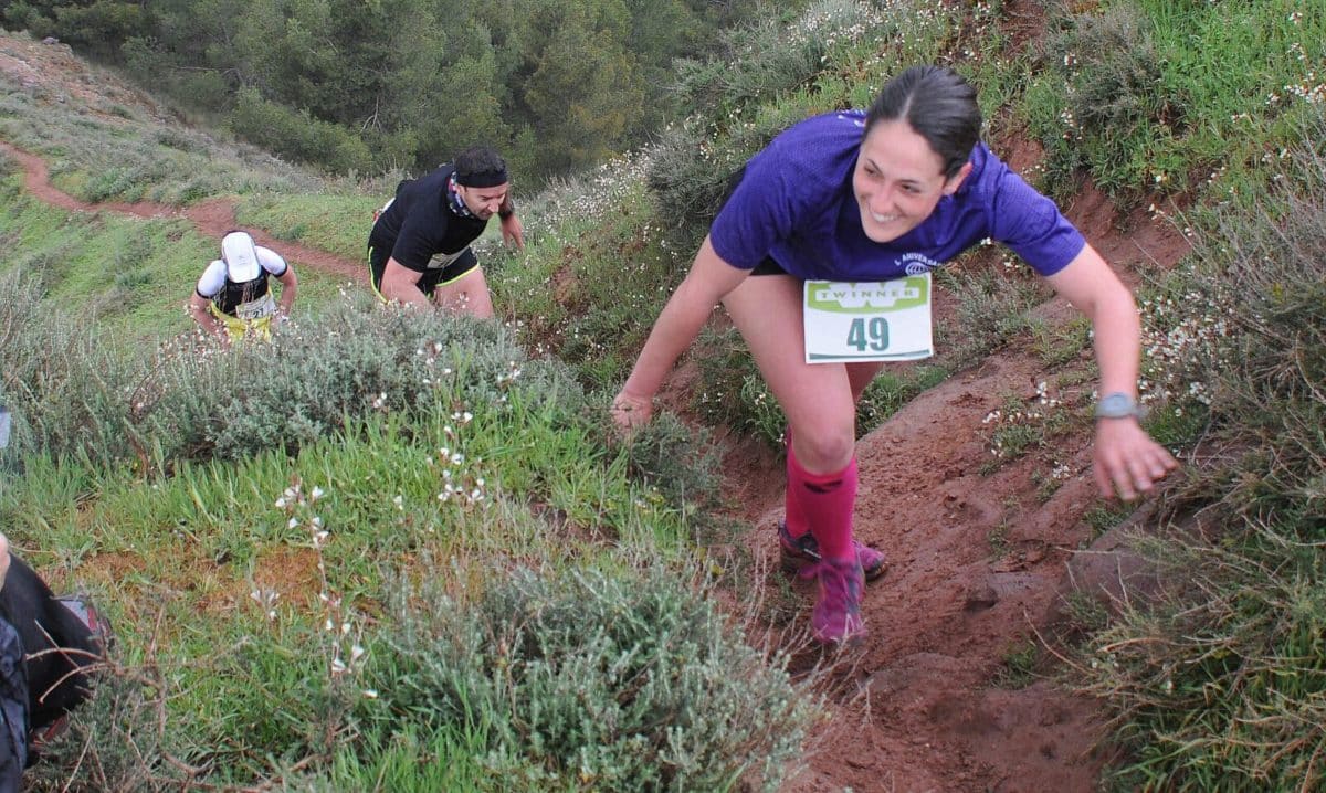 Subida al Castillo de Nájera