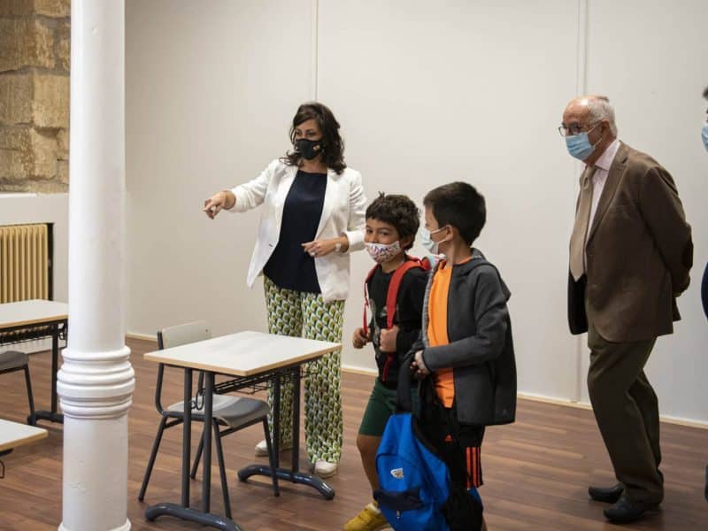 Reapertura Colegio de Ollauri