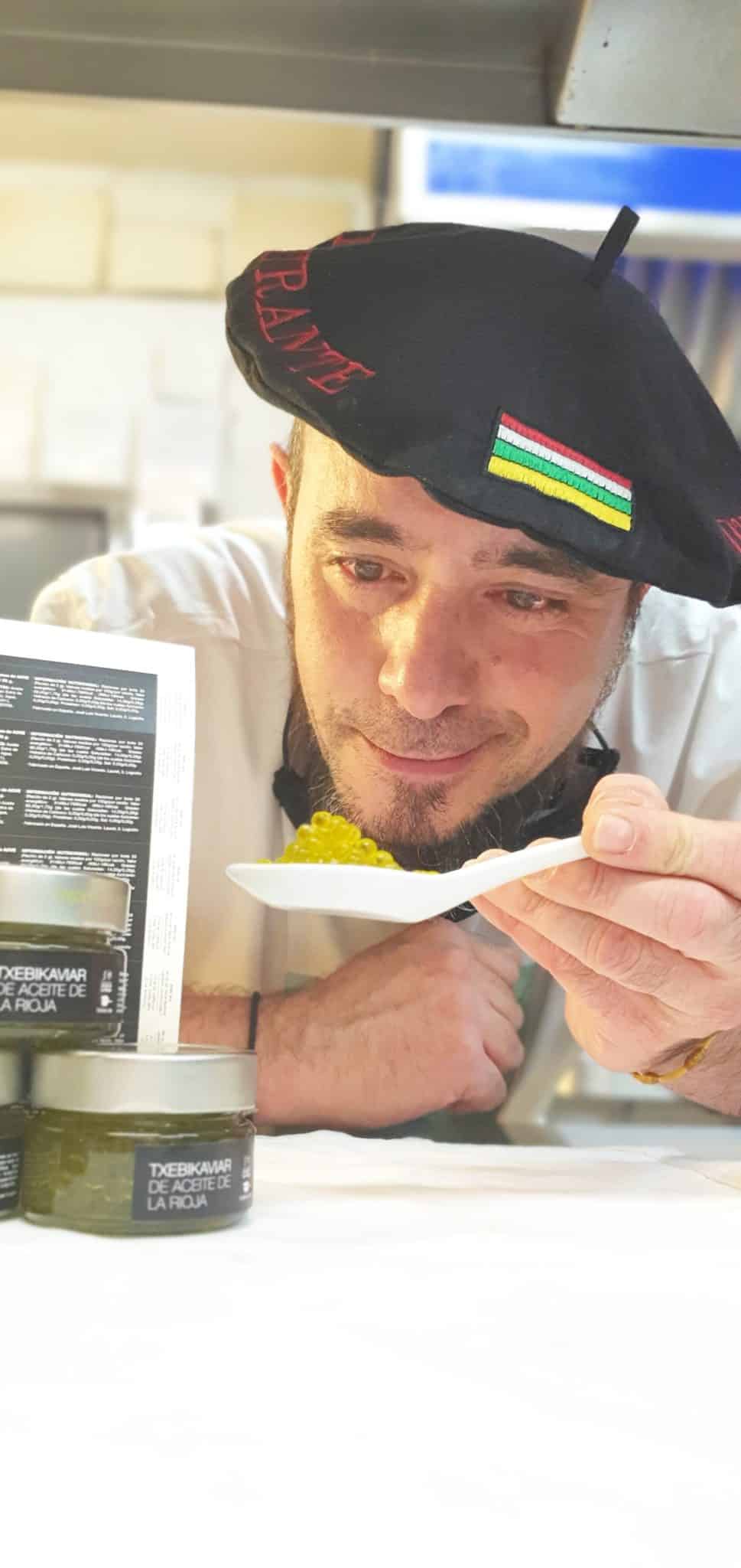 Txebiko elabora el primer 'caviar' de aceite de oliva virgen extra de La Rioja con denominación de origen 1 Txebiko elabora el primer 'caviar' de aceite de oliva virgen extra de La Rioja con denominación de origen 1