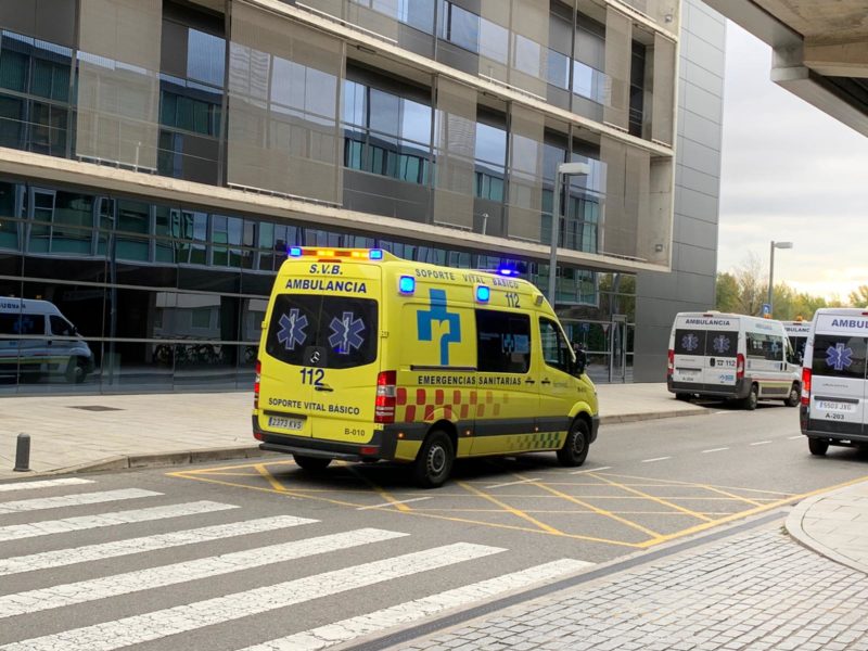 Ambulancia Hospital San Pedro