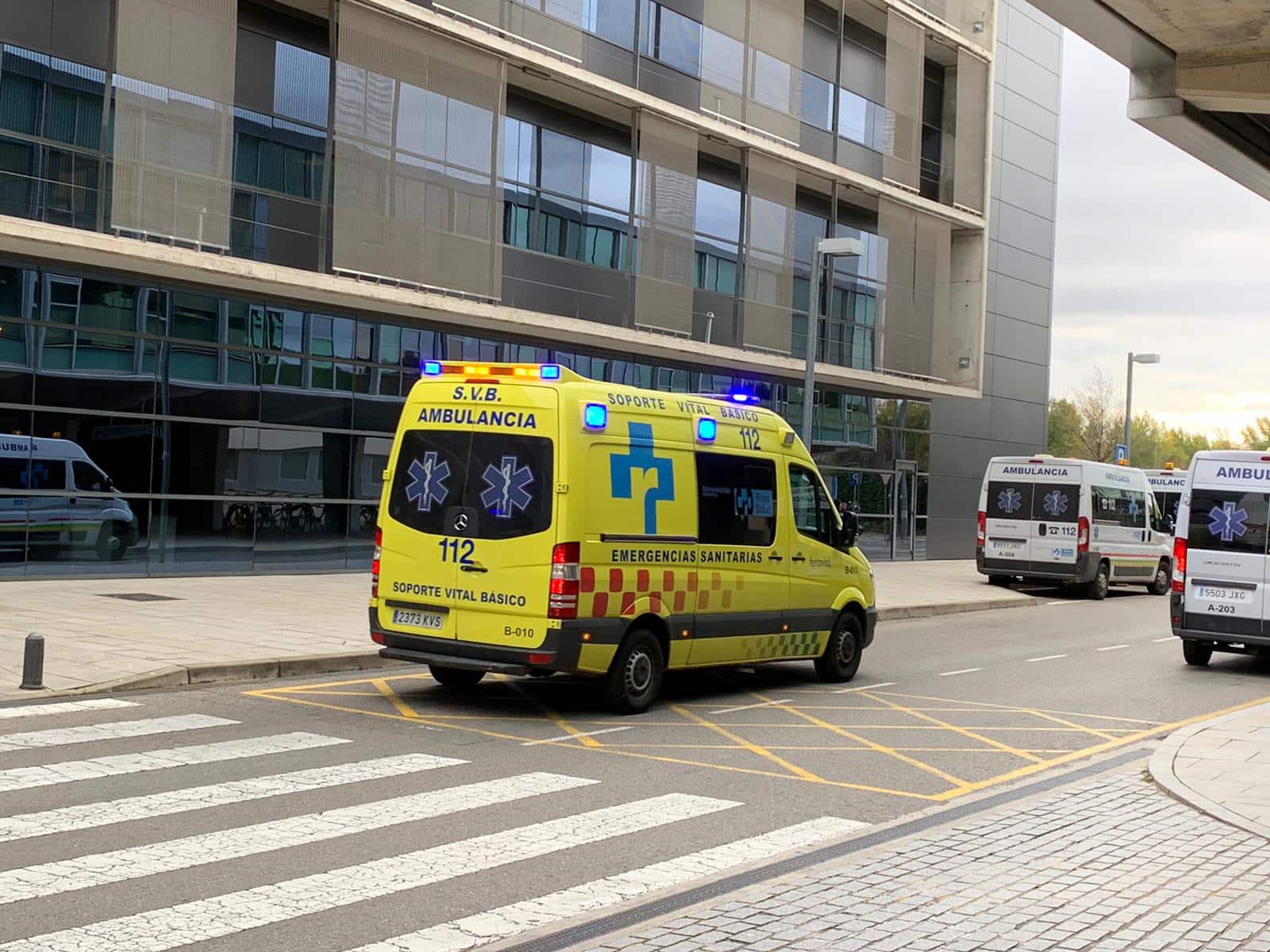 Ambulancia Hospital San Pedro