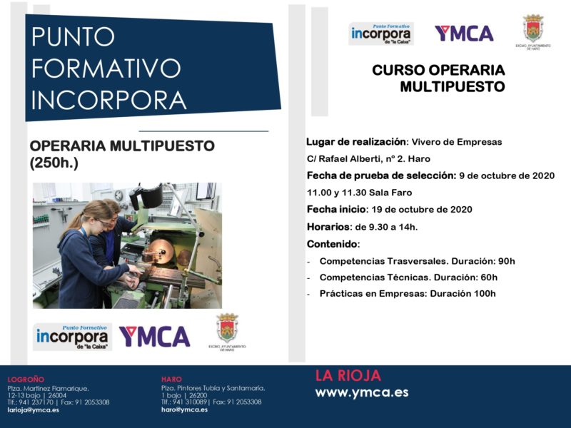 Formación YMCA