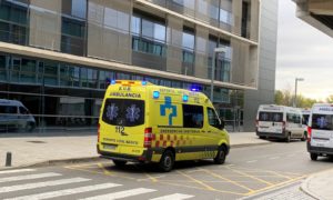 Ambulancia en el San Pedro