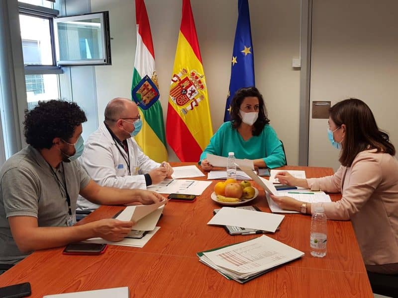 Reunión en el Hospital San Pedro