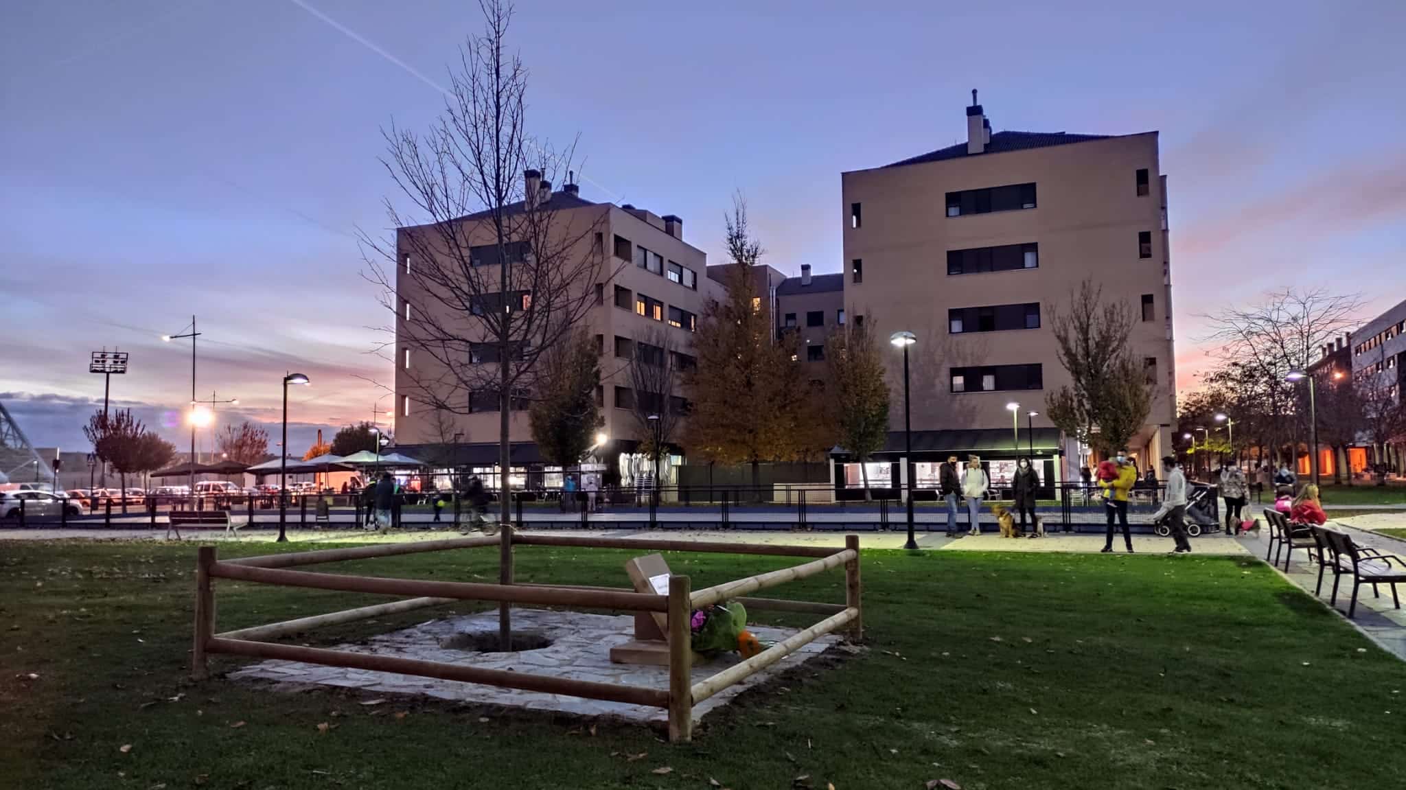 Árbol en memoria de Carolina
