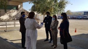 Visita centro de salud de Arnedo