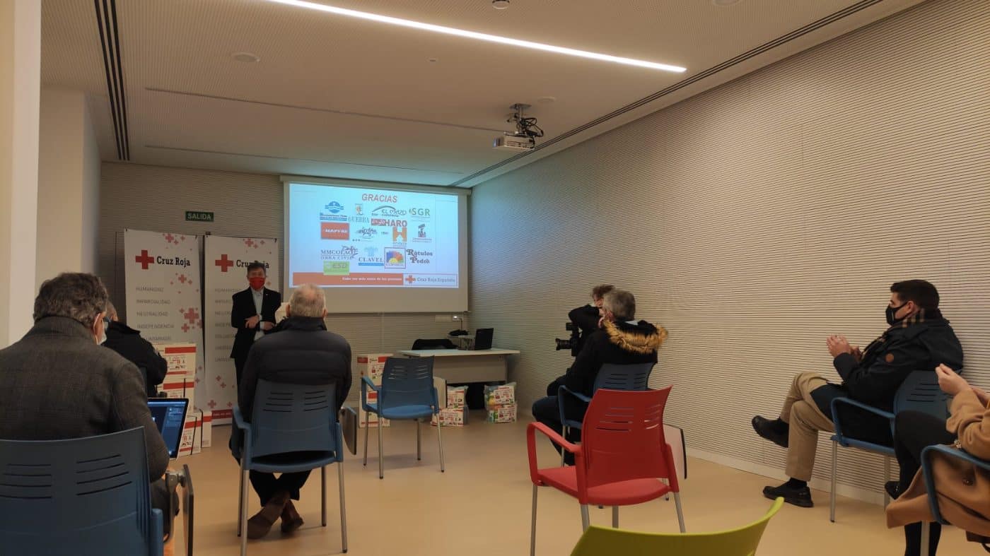 15 empresarios colaboran con Cruz Roja Haro en un proyecto solidario para ayudar a familias vulnerables 2